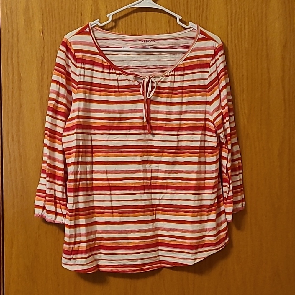Talbots Striped Top